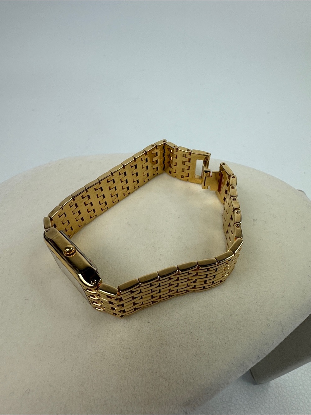 Jules Jurgensen Gold-Tone Women's Bracelet Watch with White Dial clasp New - Picture 3 of 11